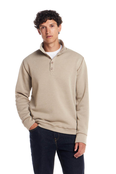 Weatherproof Vintage ¼ Button Sweater for Men in Beige