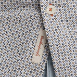 Weatherproof Vintage Cotton Poplin Button Up Shirt for Men in Pecan Pie