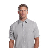 Weatherproof Vintage Cotton Poplin Button Up Shirt for Men in Pecan Pie