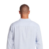 Weatherproof Vintage Country Twill Shirt for Men in Fjord Blue