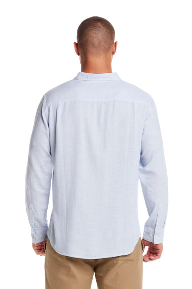 Weatherproof Vintage Country Twill Shirt for Men in Fjord Blue
