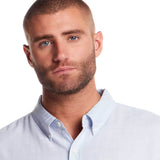 Weatherproof Vintage Country Twill Shirt for Men in Fjord Blue