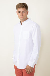 Weatherproof Vintage Country Twill Shirt for Men in White 