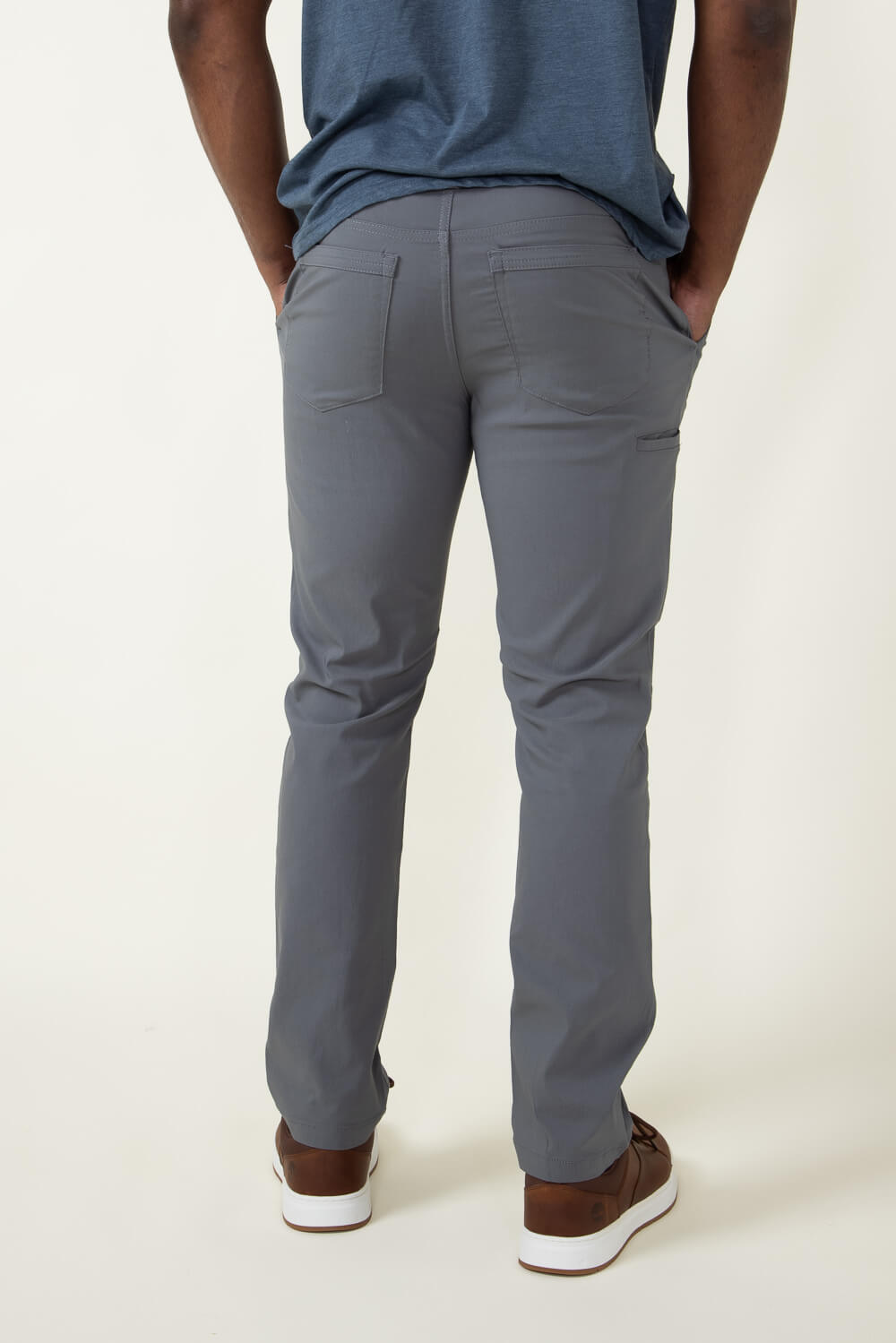 Black Avant-Garde Wide-Leg Utility Pants