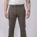 Weatherproof Vintage Faille Utility Pants for Men in Mushroom