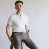 Weatherproof Vintage Faille Utility Pants for Men in Mushroom
