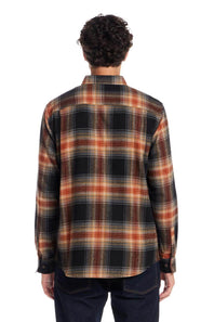 Weatherproof Vintage Brushed Flannel Shirt for Men in Bombay Brown