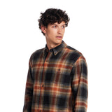 Weatherproof Vintage Brushed Flannel Shirt for Men in Bombay Brown