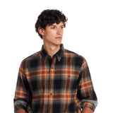 Weatherproof Vintage Brushed Flannel Shirt for Men in Bombay Brown