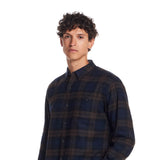 Weatherproof Vintage Brushed Flannel Shirt for Men in Toffee