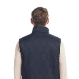 Weatherproof Vintage Hex Quilted Lightweight Vest for Men in Black