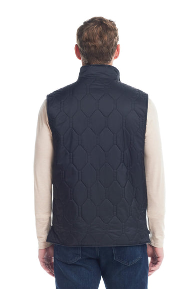 Weatherproof Vintage Hex Quilted Lightweight Vest for Men in Black