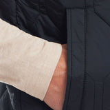 Weatherproof Vintage Hex Quilted Lightweight Vest for Men in Black