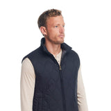 Weatherproof Vintage Hex Quilted Lightweight Vest for Men in Black
