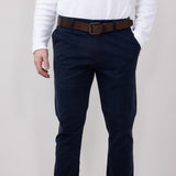 Weatherproof Vintage Leader Chino Pants for Men in Dark Sapphire