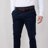 Weatherproof Vintage Leader Chino Pants for Men in Dark Sapphire
