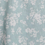 Weatherproof Vintage Cotton Linen Pattern Button Up Shirt for Men in Teal Mist