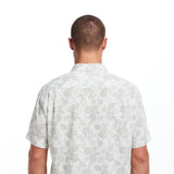Weatherproof Vintage Cotton Linen Button Up Shirt for Men in Hedge Green