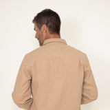  Weatherproof Vintage Lumber Jack Unlined Shirt Jacket for Men in Khaki