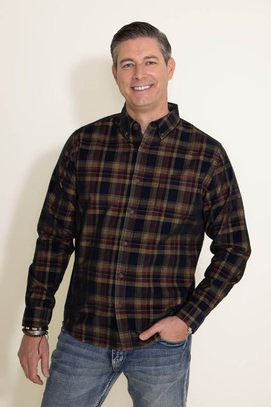 Weatherproof Vintage Corduroy Flannel for Men in Multi