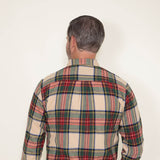 Weatherproof Vintage Flannel for Men in Beige