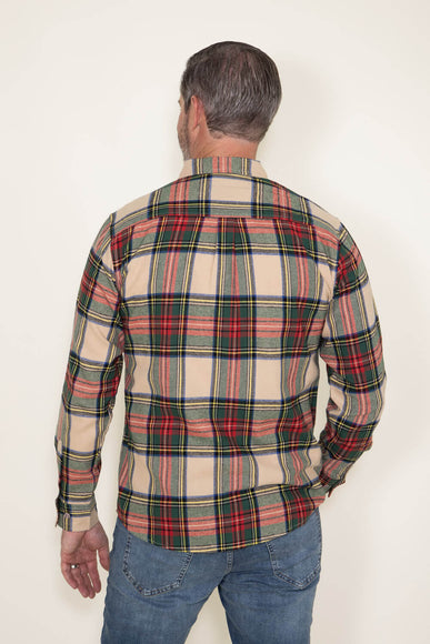 Weatherproof Vintage Flannel for Men in Beige