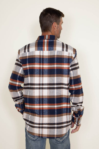 Weatherproof Vintage Lumber Jack Flannel Shirt Jacket for Men in Multi Brown