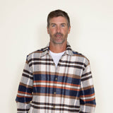 Weatherproof Vintage Lumber Jack Flannel Shirt Jacket for Men in Multi Brown