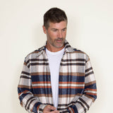 Weatherproof Vintage Lumber Jack Flannel Shirt Jacket for Men in Multi Brown