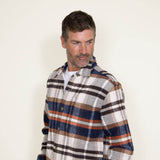 Weatherproof Vintage Lumber Jack Flannel Shirt Jacket for Men in Multi Brown