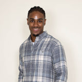 Weatherproof Vintage Flannel Shirt for Men in Grey