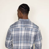 Weatherproof Vintage Flannel Shirt for Men in Grey