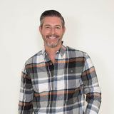 Weatherproof Vintage Flannel for Men in Grey 