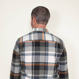 Weatherproof Vintage Flannel for Men in Grey 