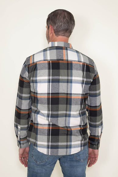 Weatherproof Vintage Flannel for Men in Grey 
