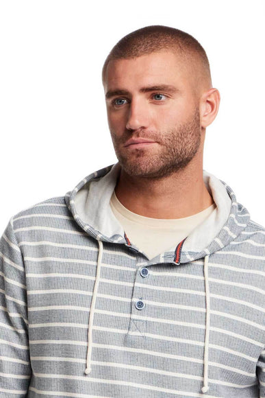 Weatherproof Vintage Summer Hoodie for Men in Blue Ashes