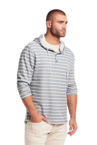 Weatherproof Vintage Summer Hoodie for Men in Blue Ashes