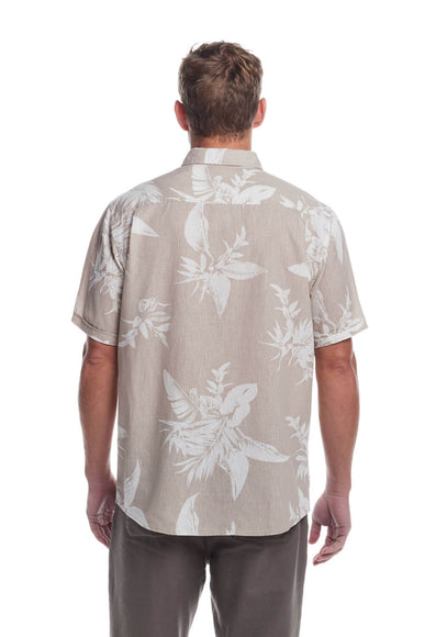 Weatherproof Vintage Washable Line Button Up Shirt for Men in Almond Milk