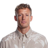 Weatherproof Vintage Washable Line Button Up Shirt for Men in Almond Milk