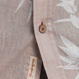 Weatherproof Vintage Washable Line Button Up Shirt for Men in Almond Milk