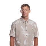 Weatherproof Vintage Washable Line Button Up Shirt for Men in Almond Milk
