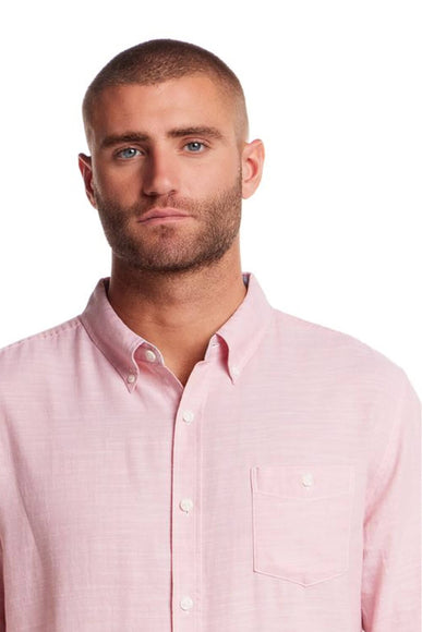 Weatherproof Vintage Country Twill Shirt for Men in Blush