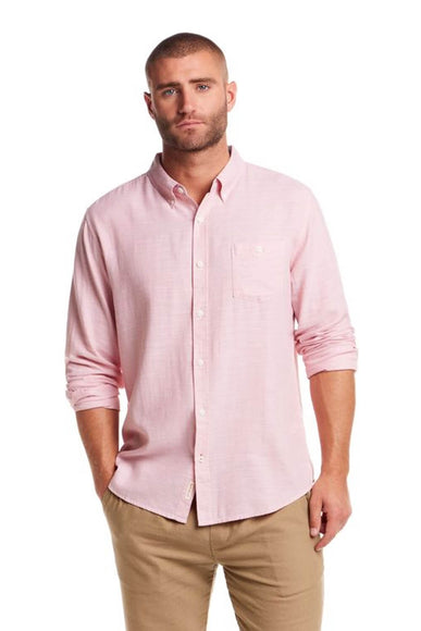 Weatherproof Vintage Country Twill Shirt for Men in Blush