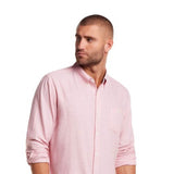 Weatherproof Vintage Country Twill Shirt for Men in Blush