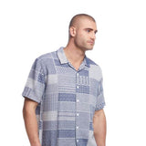 Weatherproof Vintage Matching Knit Set for Men in Cream Navy
