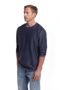 Weatherproof Vintage Twill Stonewash Shirt for Men in Blue Nights