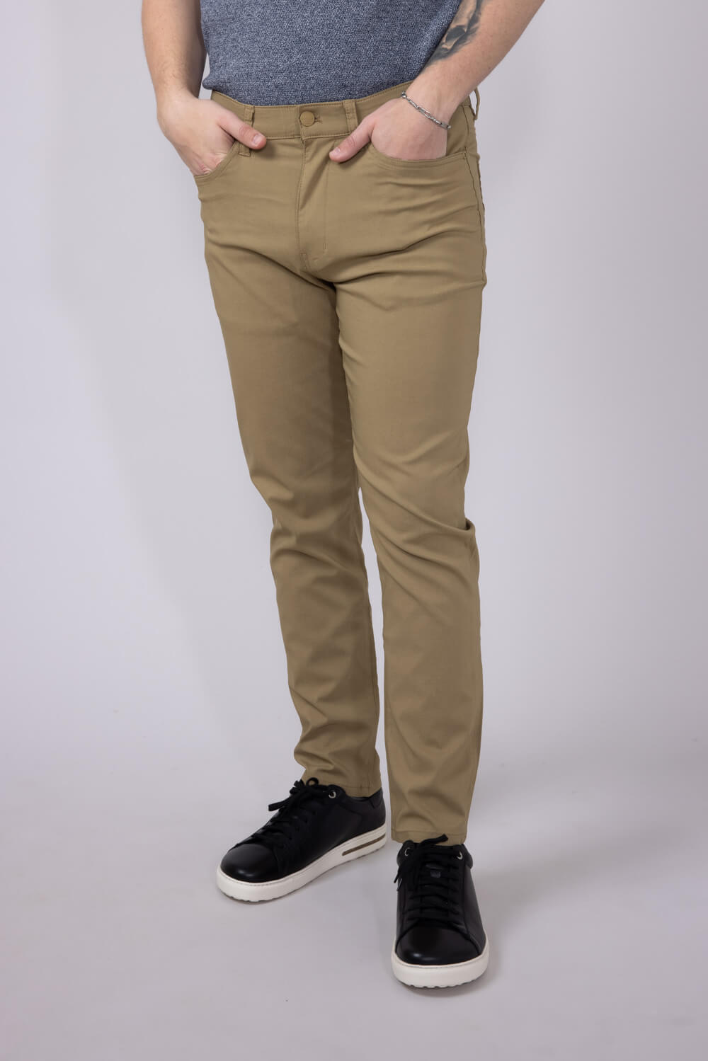 Weatherproof Vintage Momentum 5 Pocket Pants for Men in Sueded