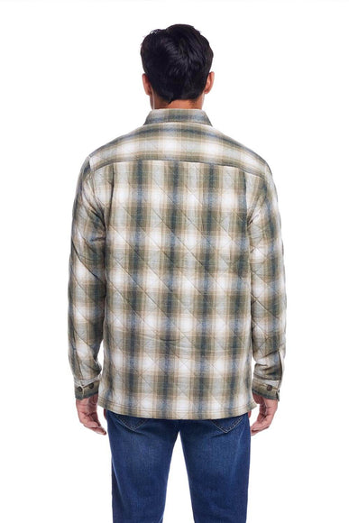Weatherproof Vintage Quilted Shirt Jacket for Men in Kelp Forest | F2488091GK-KELPFOREST