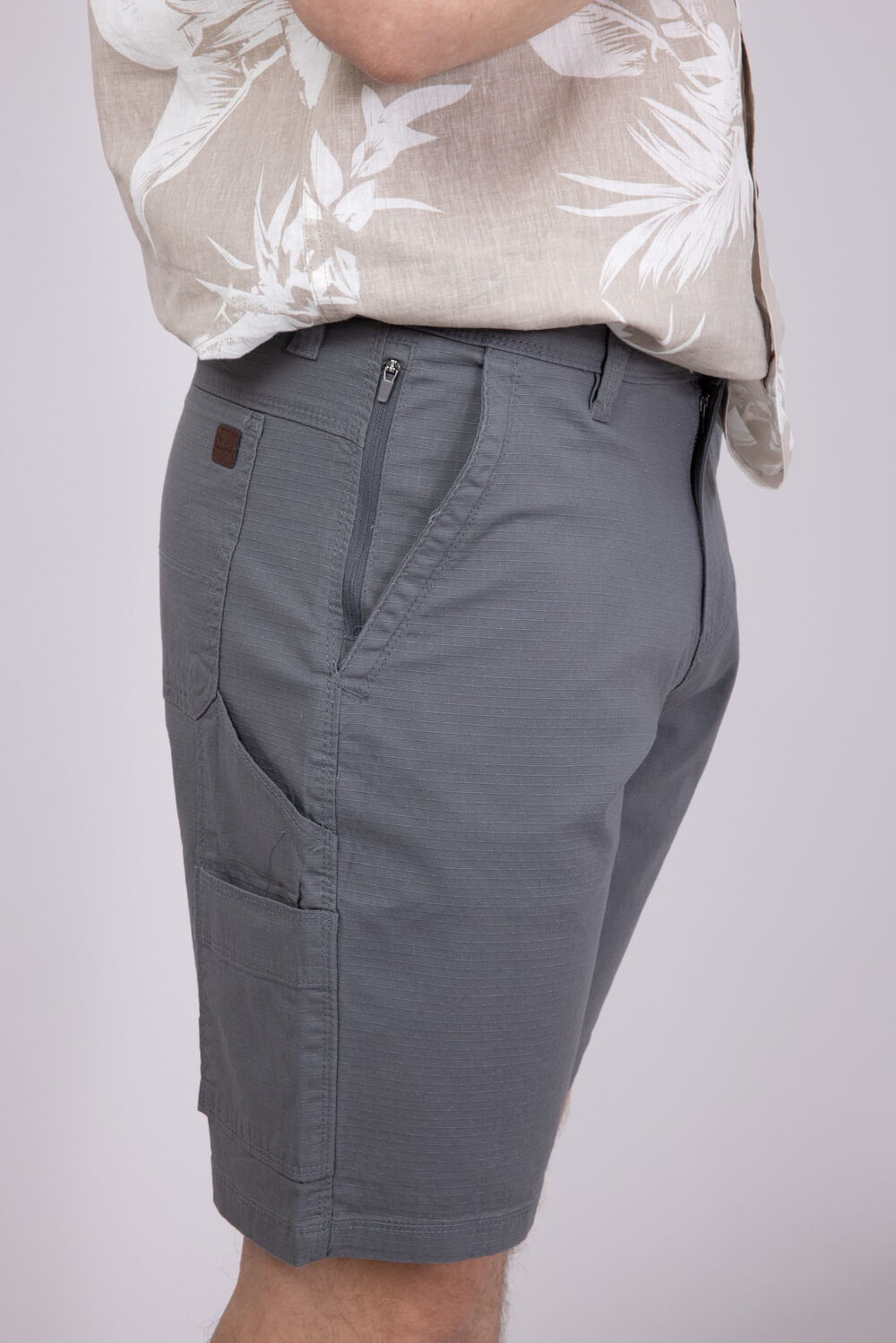 【美品】POSTELEGANT FINE COTTON TWILL SHORTS The Linen Twill Bermuda Shorts