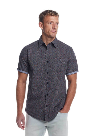 Weatherproof Vintage Cotton Poplin Button Up Shirt for Men in
Dress Blues